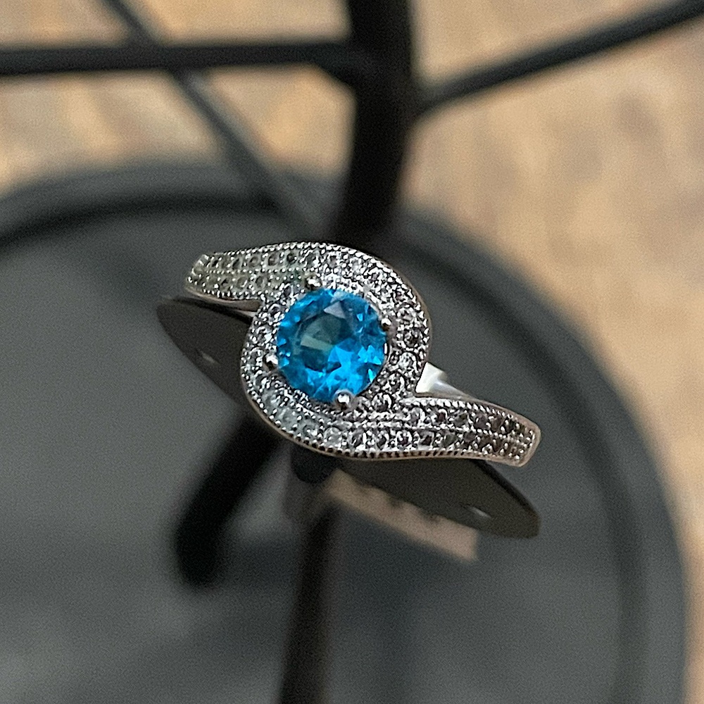 Blue Topaz Ring